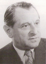Dr. Eduard Orth, Mitglied des Bundestages von 1949 - 1956,