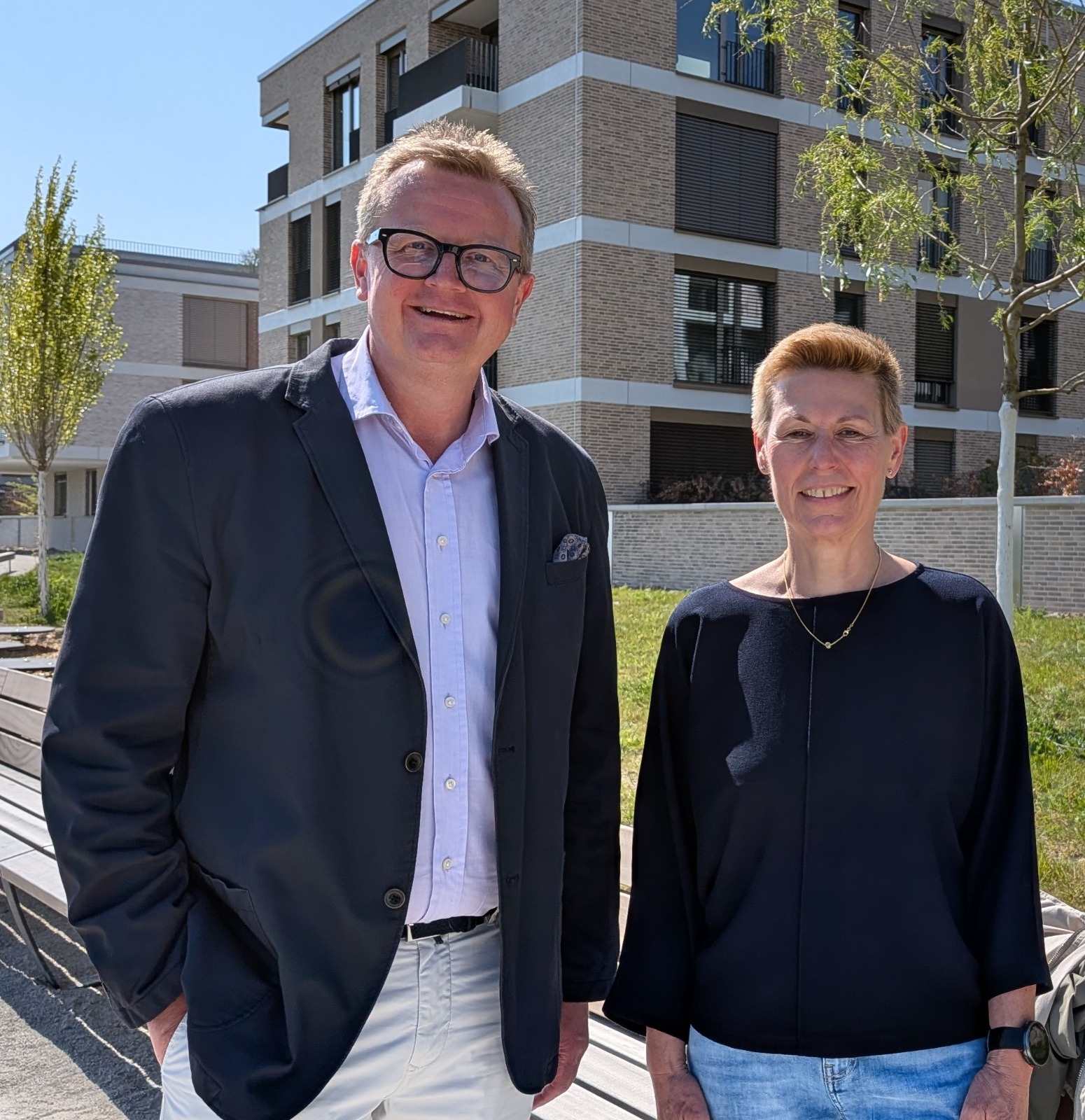 Mike Oehlmann und Sylvia Holzh�user